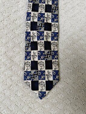Robert Talbott silk necktie Blue Mens Classic